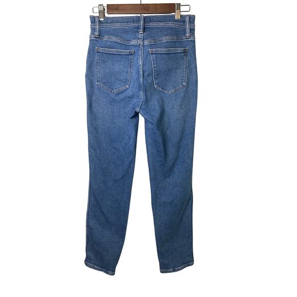 Madewell Stove Pipe Light Wash Denim Jean Women's Size 26 - Picture 4 of 11